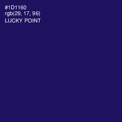 #1D1160 - Lucky Point Color Image